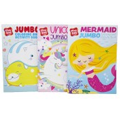 Wholesale - Play Day 3 ASSORT MERMAID UNICORNS CATS JUMBO C&A BOOK 96PG 3 UPCs (9781505084627. 9781505084634, 9781505084658) C/P 24